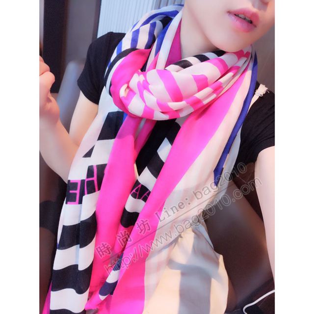 CHANEL圍巾 最新專櫃主打款 香奈兒純羊絨女長圍巾 時尚百搭  llwj6528